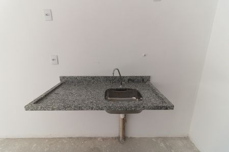 Studio para alugar com 27m², 1 quarto e sem vagaCozinha 
