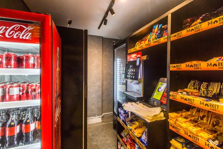 Apartamento para alugar com 26m², 1 quarto e 1 vaga Apartamento para alugar com 26m², 1 quarto e 1 vagaMercado
