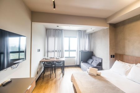 Sala  de apartamento à venda com 1 quarto, 26m² em Melville Empresarial Ii, Barueri