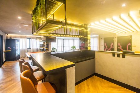 Apartamento para alugar com 26m², 1 quarto e 1 vaga Apartamento para alugar com 26m², 1 quarto e 1 vagaSala de Jogos