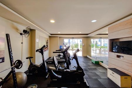 Apartamento à venda com 66m², 2 quartos e 1 vaga Apartamento à venda com 66m², 2 quartos e 1 vagaÁrea comum - Academia