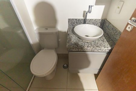 Banheiro de kitnet/studio à venda com 1 quarto, 28m² em Tatuapé, São Paulo