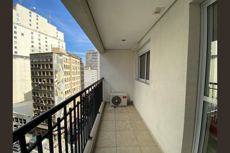 Varanda de apartamento para alugar com 1 quarto, 41m² em Centro Histórico de São Paulo, São Paulo