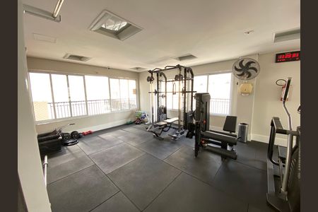 Apartamento para alugar com 41m², 1 quarto e 1 vaga Apartamento para alugar com 41m², 1 quarto e 1 vagaÁrea comum - Academia