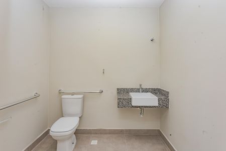 Studio para alugar com 32m², 1 quarto e sem vagaBanheiro do Rooftop