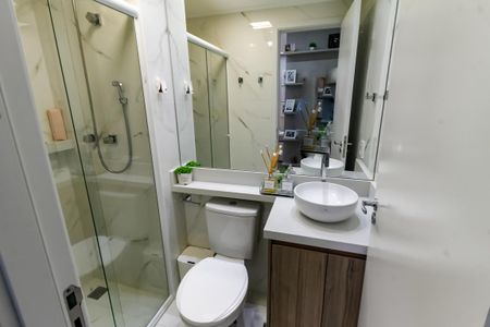 Apartamento à venda com 36m², 1 quarto e 1 vaga Apartamento à venda com 36m², 1 quarto e 1 vagaBanheiro