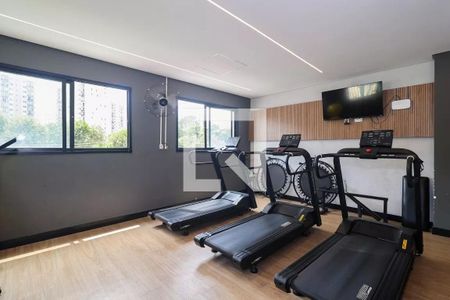 Apartamento à venda com 36m², 1 quarto e 1 vaga Apartamento à venda com 36m², 1 quarto e 1 vagaÁrea comum - Academia