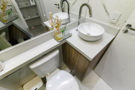 Banheiro de apartamento à venda com 1 quarto, 36m² em Umarizal, São Paulo
