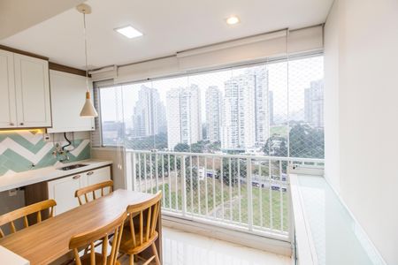 Apartamento para alugar com 54m², 1 quarto e 1 vaga Apartamento para alugar com 54m², 1 quarto e 1 vagaVaranda