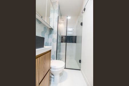 Apartamento para alugar com 54m², 1 quarto e 1 vaga Apartamento para alugar com 54m², 1 quarto e 1 vagaBanheiro da Suíte