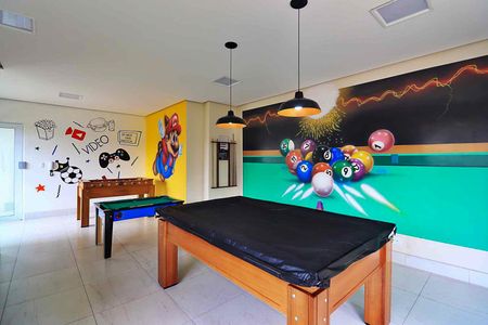 Apartamento à venda com 65m², 2 quartos e 2 vagasSalão de jogos