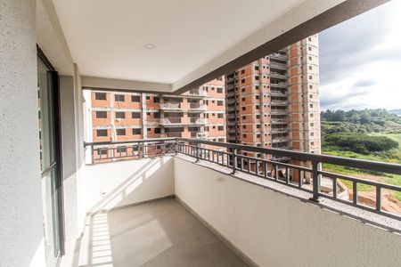 Varanda gourmet de apartamento à venda com 1 quarto, 55m² em Jardim Tupanci, Barueri