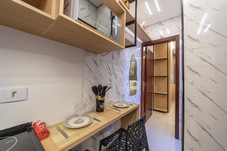 Apartamento para alugar com 30m², 1 quarto e sem vaga Apartamento para alugar com 30m², 1 quarto e sem vagaCozinha