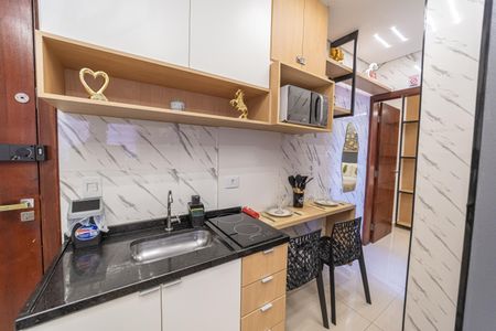 Cozinha de apartamento para alugar com 1 quarto, 30m² em Aricanduva, São Paulo