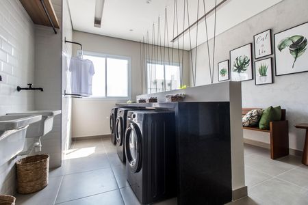 Apartamento à venda com 107m², 1 quarto e 3 vagas Apartamento à venda com 107m², 1 quarto e 3 vagasLavanderia