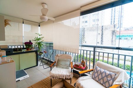Sacada da Sala de apartamento para alugar com 2 quartos, 69m² em Vila Guarani, São Paulo