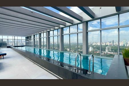 Studio para alugar com 29m², 1 quarto e sem vaga Studio para alugar com 29m², 1 quarto e sem vagaPiscina