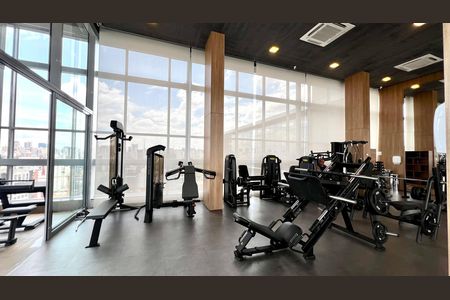 Studio para alugar com 29m², 1 quarto e sem vaga Studio para alugar com 29m², 1 quarto e sem vagaAcademia