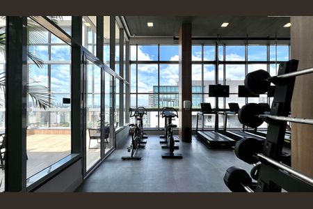 Studio para alugar com 29m², 1 quarto e sem vaga Studio para alugar com 29m², 1 quarto e sem vagaAcademia