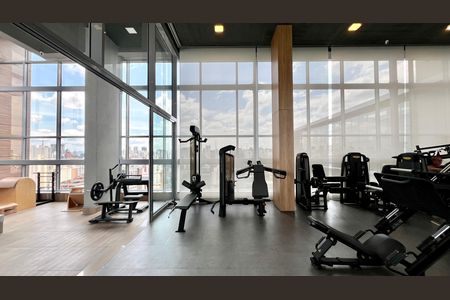 Studio para alugar com 29m², 1 quarto e sem vaga Studio para alugar com 29m², 1 quarto e sem vagaAcademia