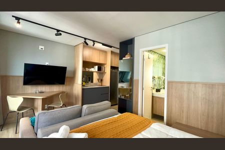 Studio para alugar com 29m², 1 quarto e sem vaga Studio para alugar com 29m², 1 quarto e sem vagaQuarto
