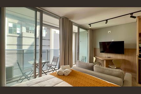 Studio para alugar com 29m², 1 quarto e sem vaga Studio para alugar com 29m², 1 quarto e sem vagaQuarto
