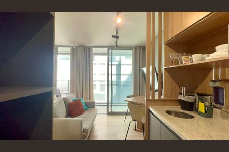 Studio para alugar com 29m², 1 quarto e sem vaga Studio para alugar com 29m², 1 quarto e sem vagaCozinha