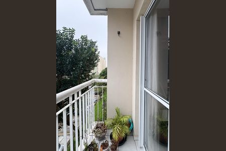 Sacada  de apartamento à venda com 2 quartos, 48m² em Jardim Iraja, São Bernardo do Campo