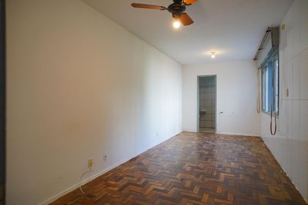 Sala_Quarto  de apartamento para alugar com 1 quarto, 32m² em Vila Ipiranga, Porto Alegre