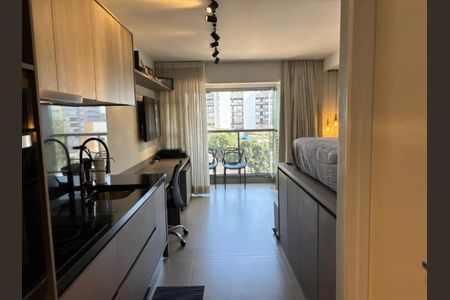 Foto 03 de apartamento para alugar com 1 quarto, 26m² em Vila Clementino, São Paulo