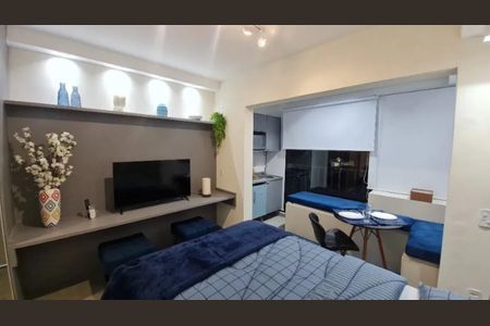 Foto 06 de apartamento para alugar com 1 quarto, 22m² em Santo Amaro, São Paulo