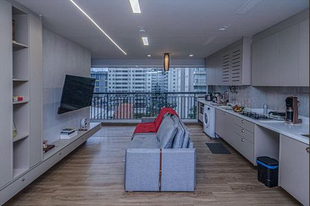 sala, cozinha e área de serviço compartilhadas_2 de apartamento para alugar com 3 quartos, 73m² em Vila Nair, São Paulo