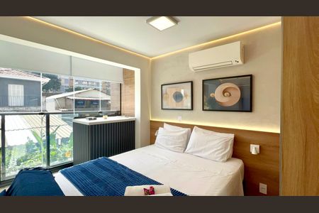 Studio para alugar com 33m², 1 quarto e sem vagaQuarto