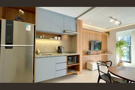 Studio para alugar com 33m², 1 quarto e sem vagaCozinha - Armários