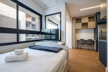 Studio para alugar com 25m², 1 quarto e sem vaga Studio para alugar com 25m², 1 quarto e sem vagaStudio