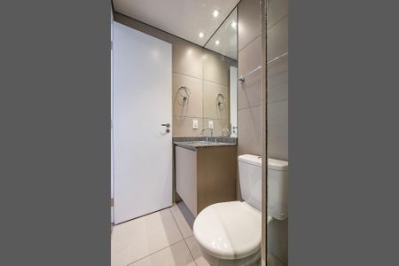 Studio para alugar com 25m², 1 quarto e sem vaga Studio para alugar com 25m², 1 quarto e sem vagaBanheiro