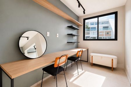 Sala de apartamento para alugar com 1 quarto, 37m² em Consolação, São Paulo
