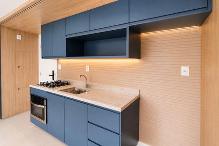 Apartamento à venda com 37m², 1 quarto e sem vaga Apartamento à venda com 37m², 1 quarto e sem vagaCozinha