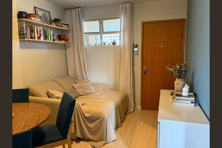 Sala de apartamento à venda com 2 quartos, 48m² em Chácara Klabin, São Paulo