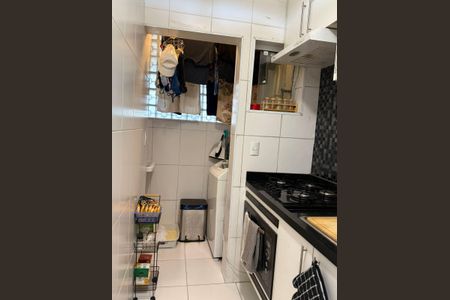 Cozinha de apartamento à venda com 2 quartos, 48m² em Chácara Klabin, São Paulo