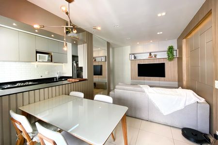 Sala de apartamento à venda com 3 quartos, 85m² em Gutierrez, Belo Horizonte