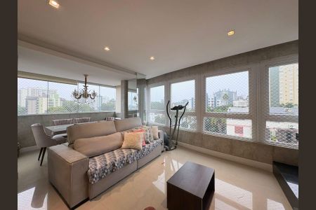 Sala de apartamento à venda com 3 quartos, 107m² em Centro, Canoas