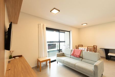 Sala  de apartamento para alugar com 2 quartos, 70m² em Jardim Portal da Colina, Sorocaba