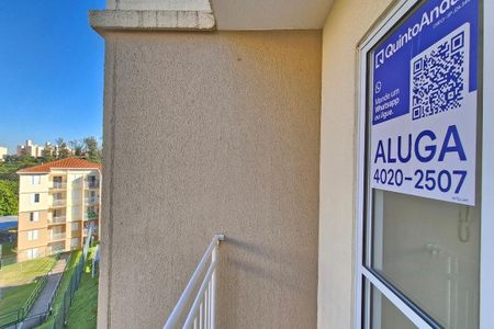 varanda da Sala  de apartamento para alugar com 2 quartos, 49m² em Parque Jambeiro, Campinas