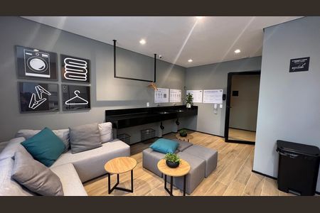 Studio para alugar com 23m², 1 quarto e sem vaga Studio para alugar com 23m², 1 quarto e sem vagaLavanderia