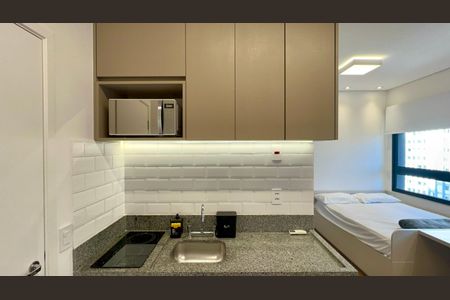 Studio para alugar com 23m², 1 quarto e sem vaga Studio para alugar com 23m², 1 quarto e sem vagaCozinha