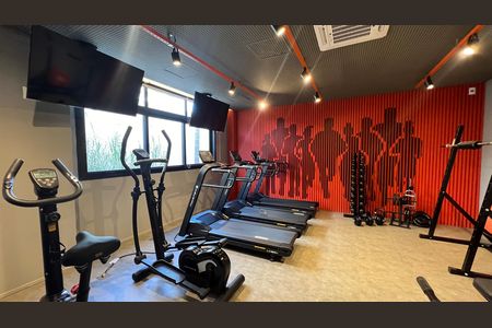 Studio para alugar com 23m², 1 quarto e sem vaga Studio para alugar com 23m², 1 quarto e sem vagaAcademia
