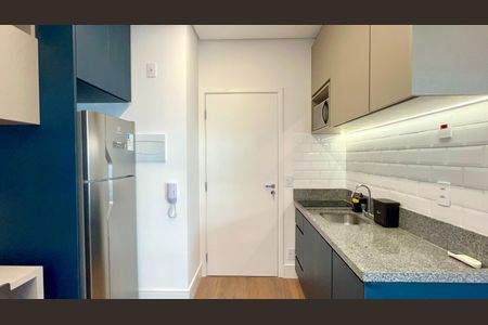 Studio para alugar com 23m², 1 quarto e sem vaga Studio para alugar com 23m², 1 quarto e sem vagaCozinha