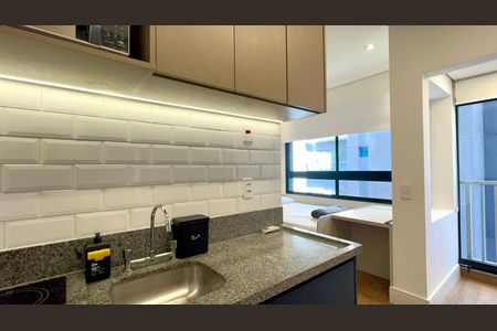 Studio para alugar com 23m², 1 quarto e sem vaga Studio para alugar com 23m², 1 quarto e sem vagaCozinha