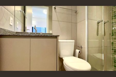 Studio para alugar com 23m², 1 quarto e sem vaga Studio para alugar com 23m², 1 quarto e sem vagaBanheiro